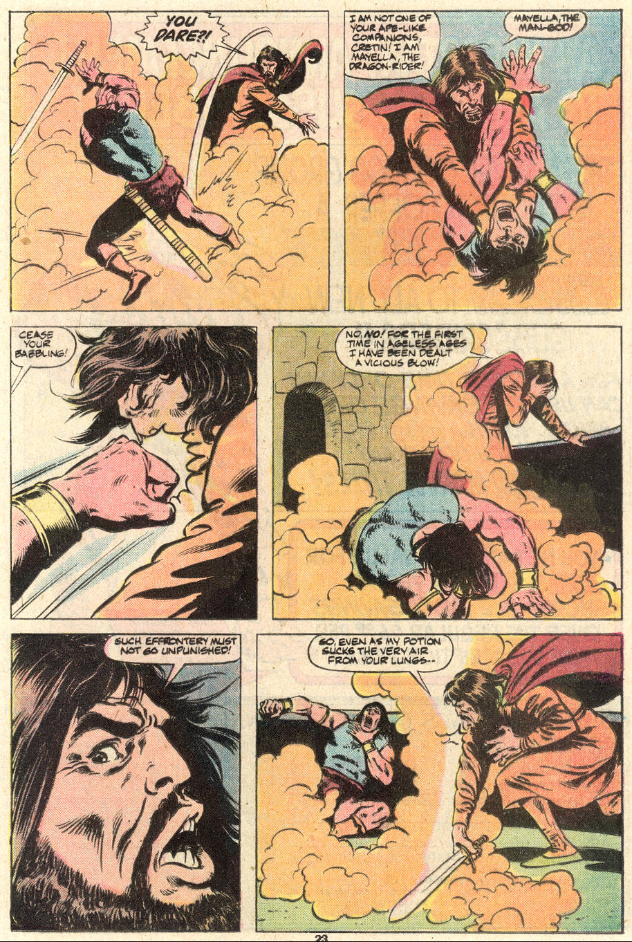 Read online Conan the Barbarian (1970) comic -  Issue #124 - 19