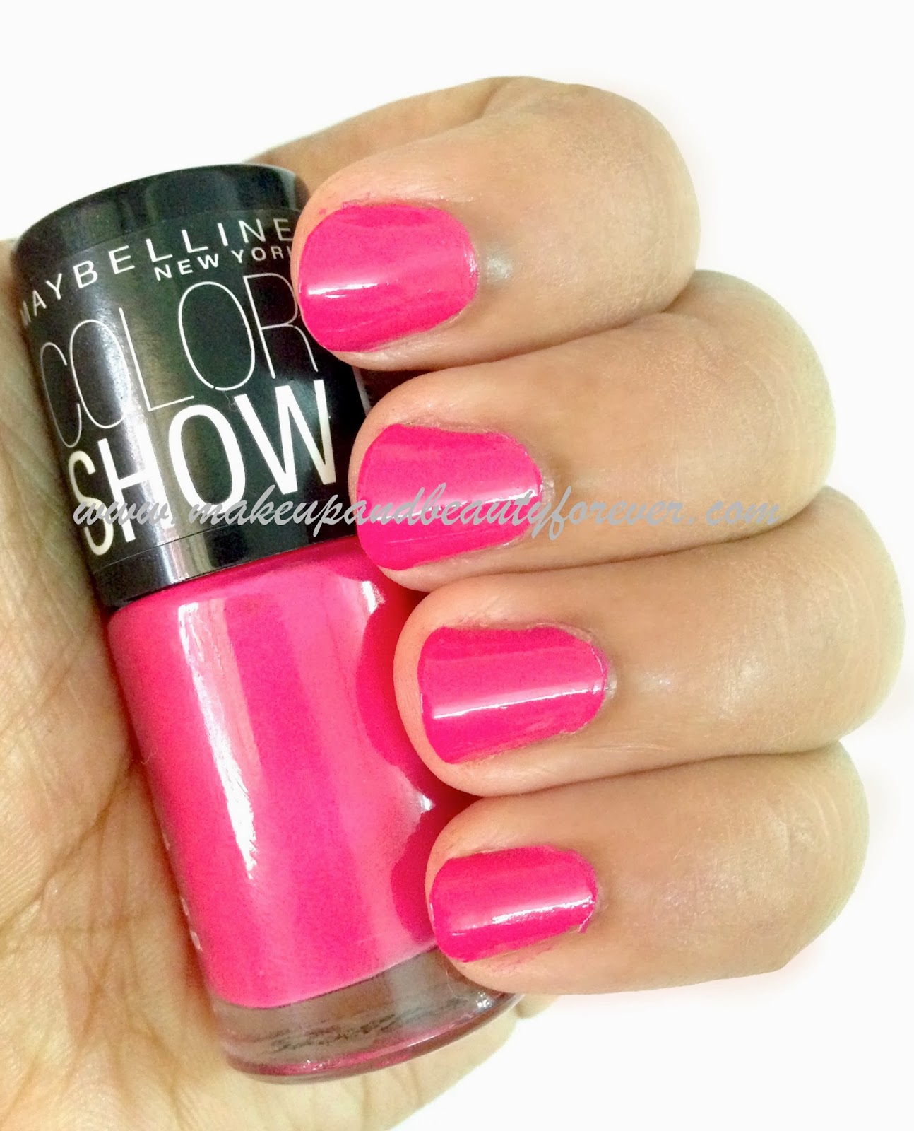 All Maybelline Color Show Nail Paints Shades Photos and Swatches