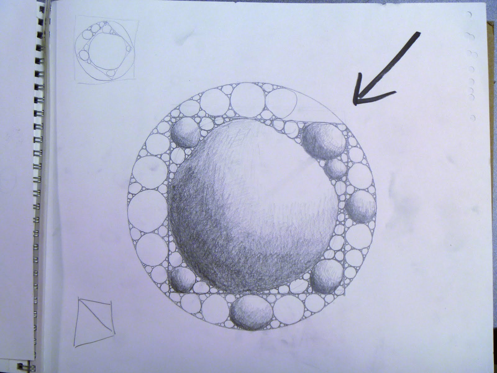 From the Sketchbook of Bridget Smith: Apollonian Gaskets