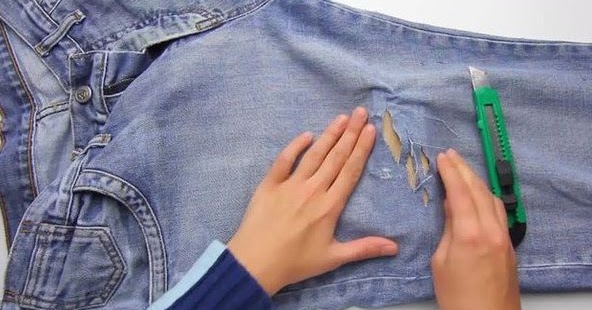 Popular Cara  Membuat  Jeans  Rumbai Sendiri