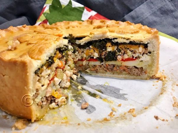 Meat Pie with Hot-Water Crust Recipe