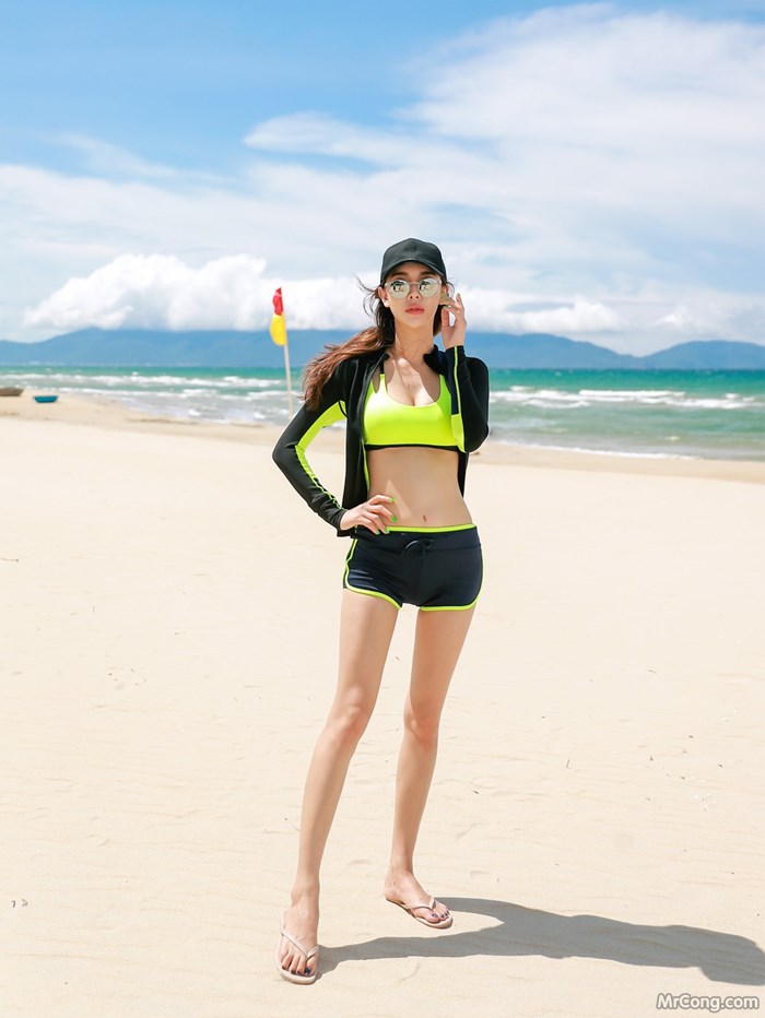 Park Da Hyun&#39;s glamorous sea fashion photos set (320 photos) photo 9-18