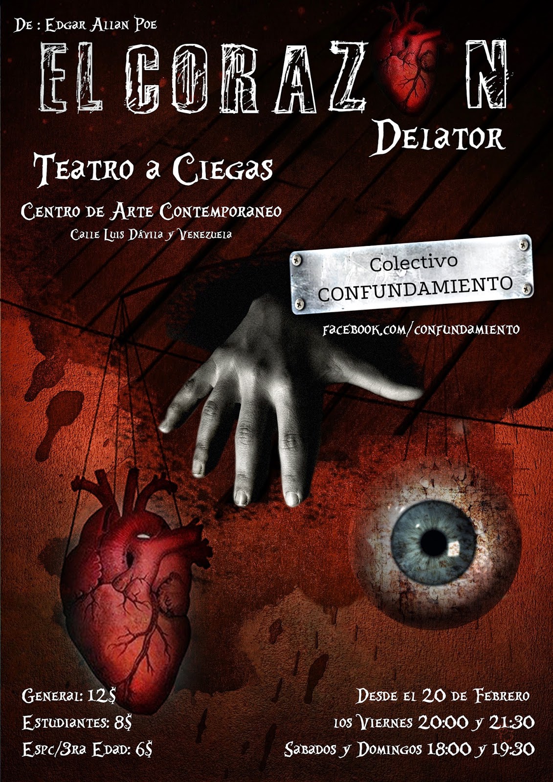 OTRAƎDUCACION Teatro a Ciegas "El corazón delator"