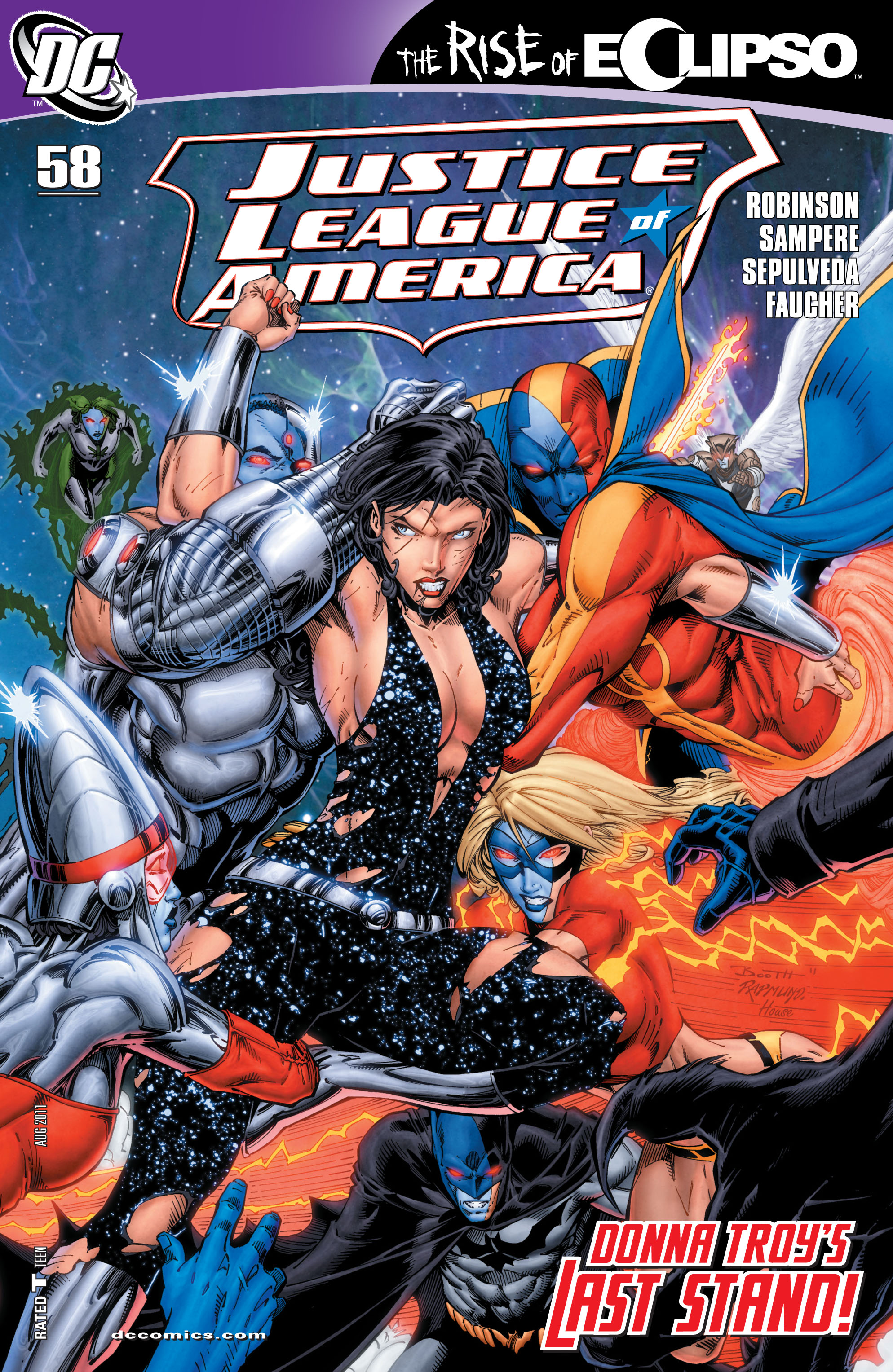 Read online Justice League of America (2006) comic -  Issue #58 - 1