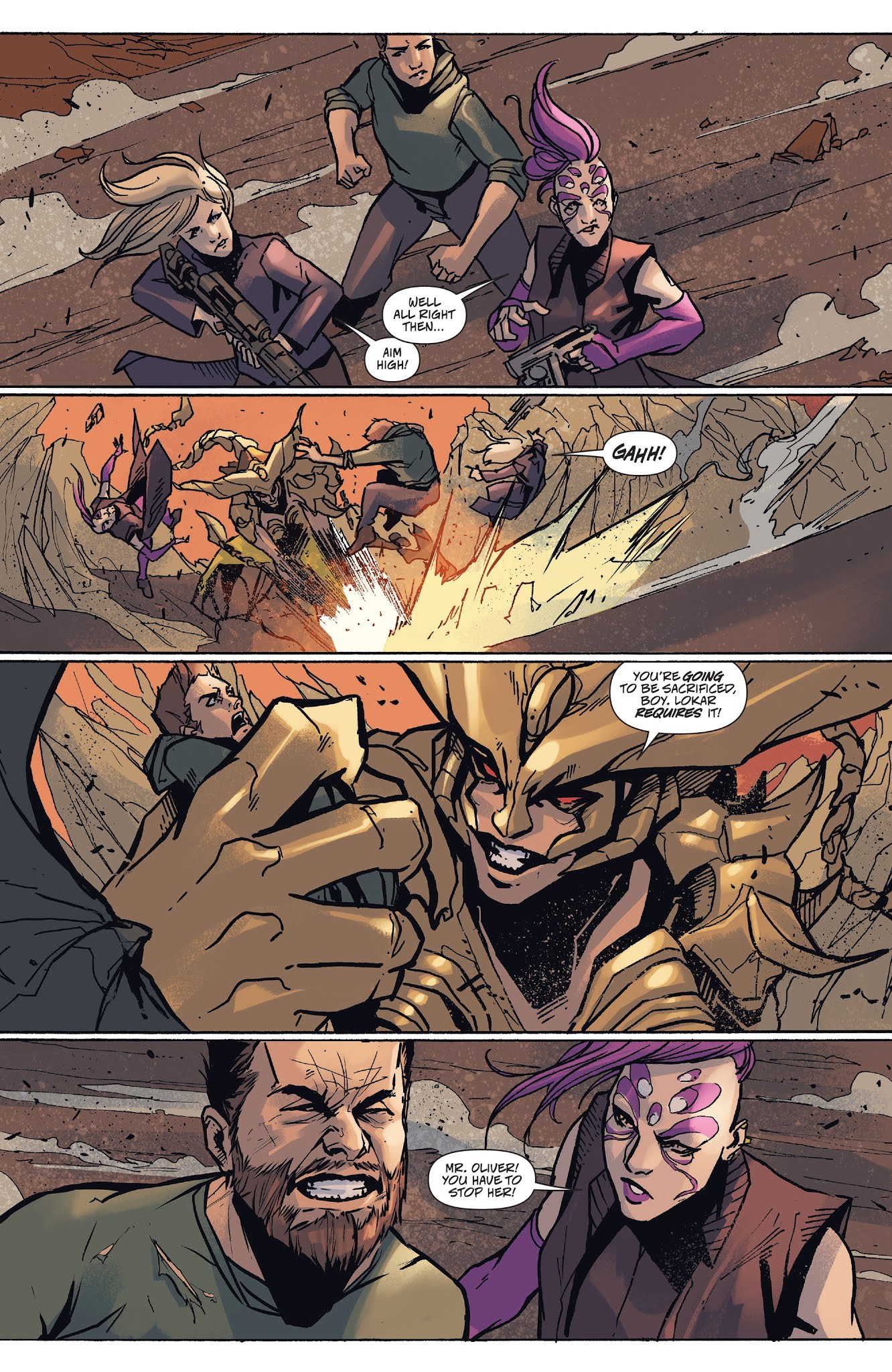 Read online Saban's Power Rangers: Soul of the Dragon comic -  Issue # TPB - 85