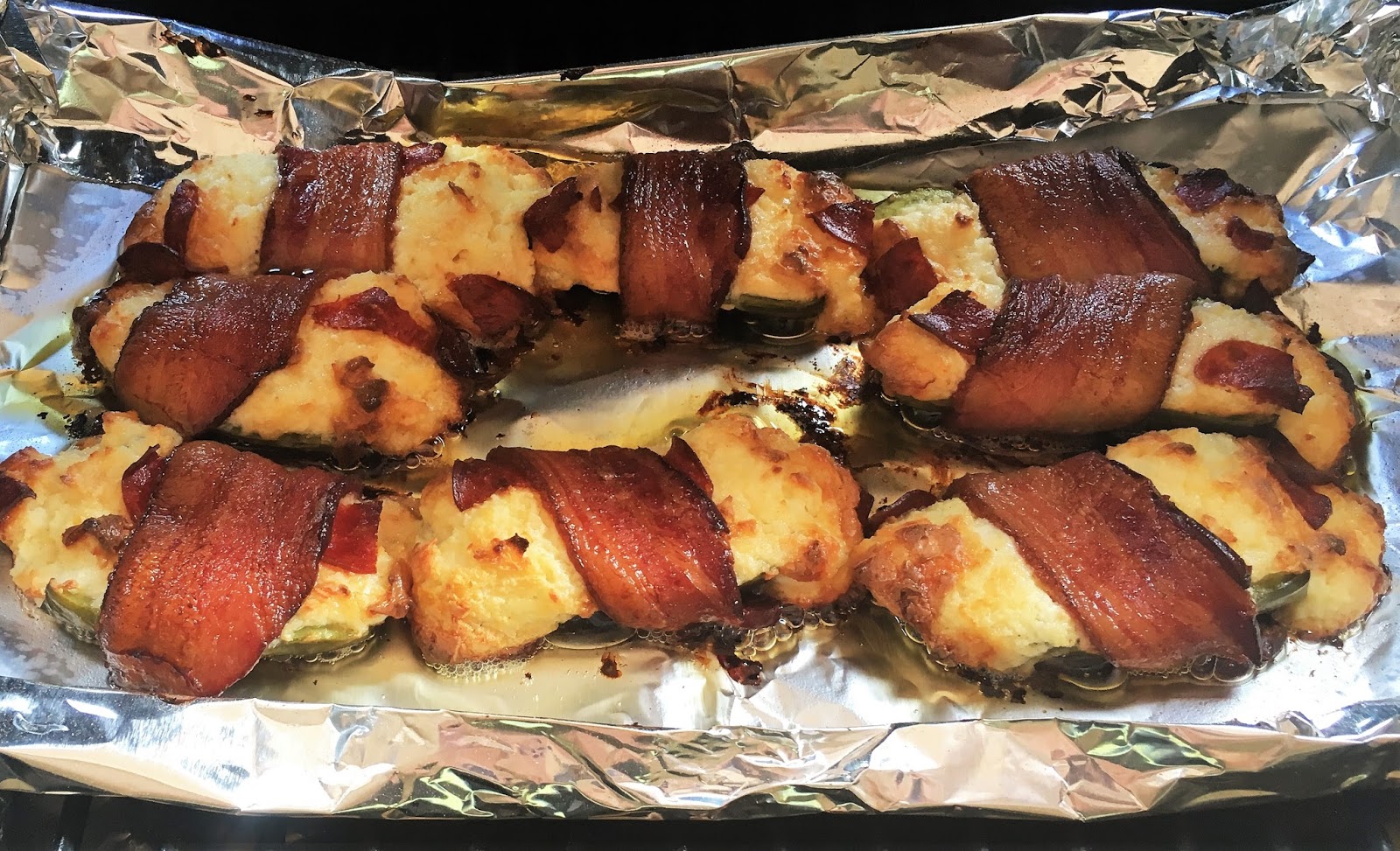 Easy Life Meal and Party Planning Bacon wrapped Pepperoni Stuffed