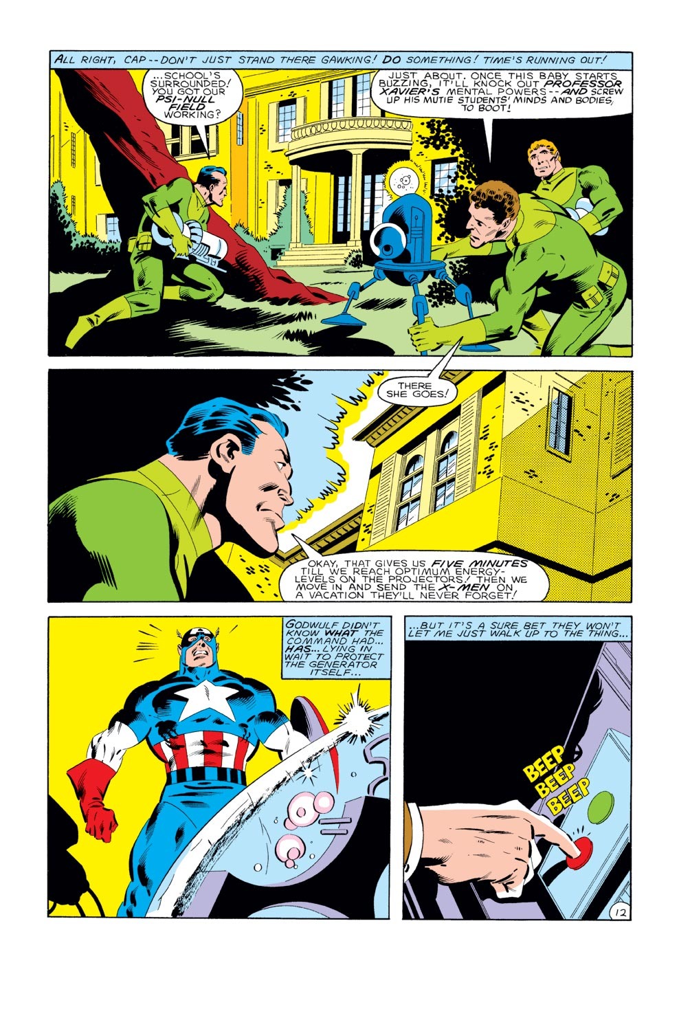 Read online Captain America (1968) comic -  Issue #289 - 13