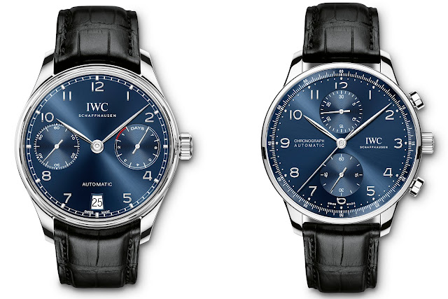 IWC PORTUGIESER BLUE DIALS IWC PORTUGIESER BLUE DIALS