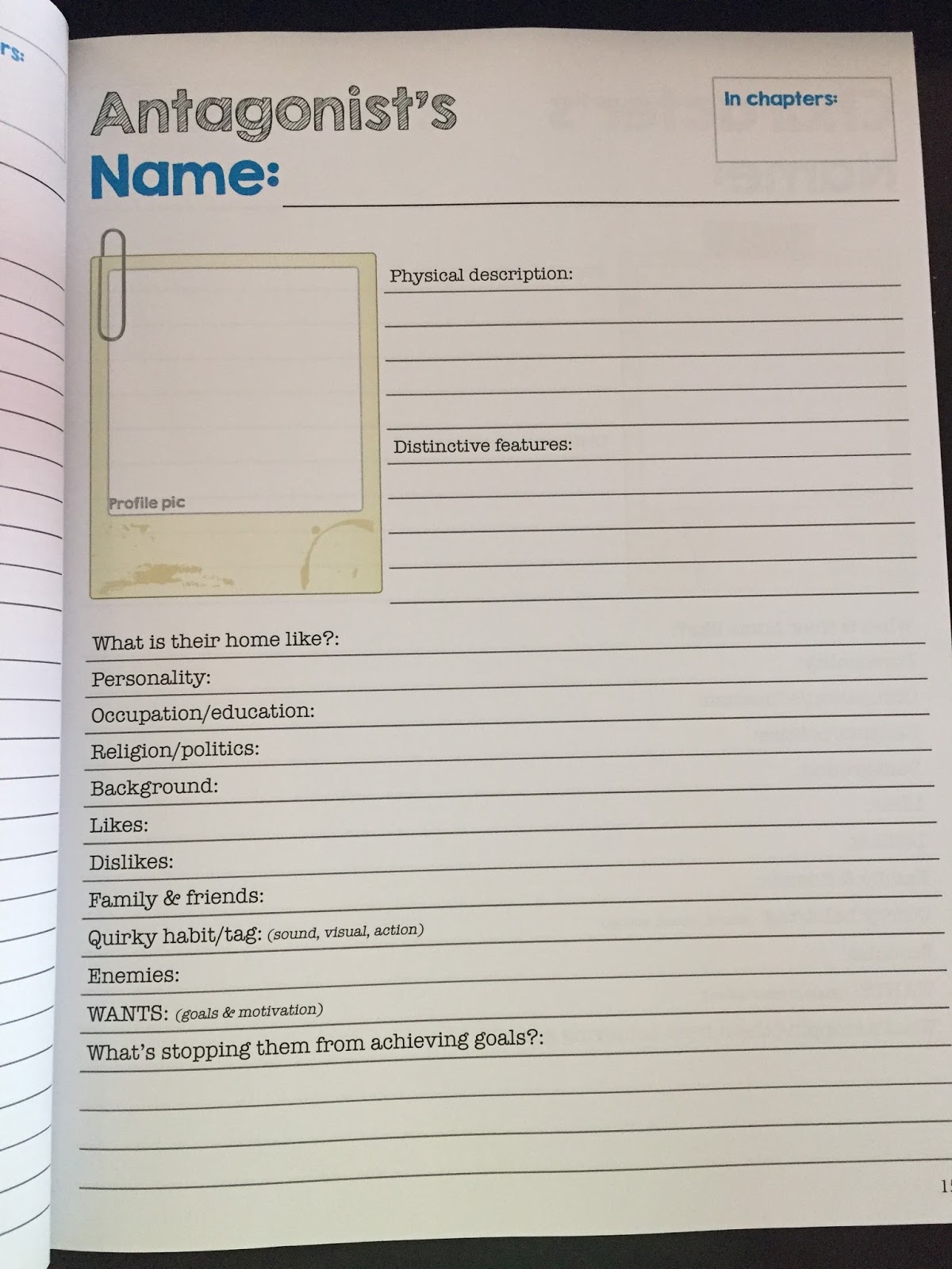 Ultimate Novel Planning Workbook by Lana Percherczyk Inkscribes