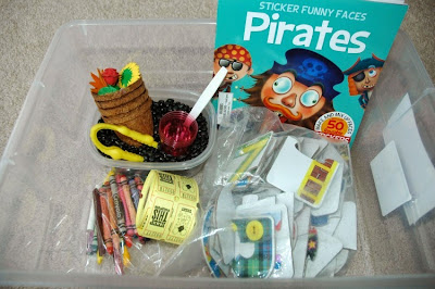 Quiet Time Box contents and ideas