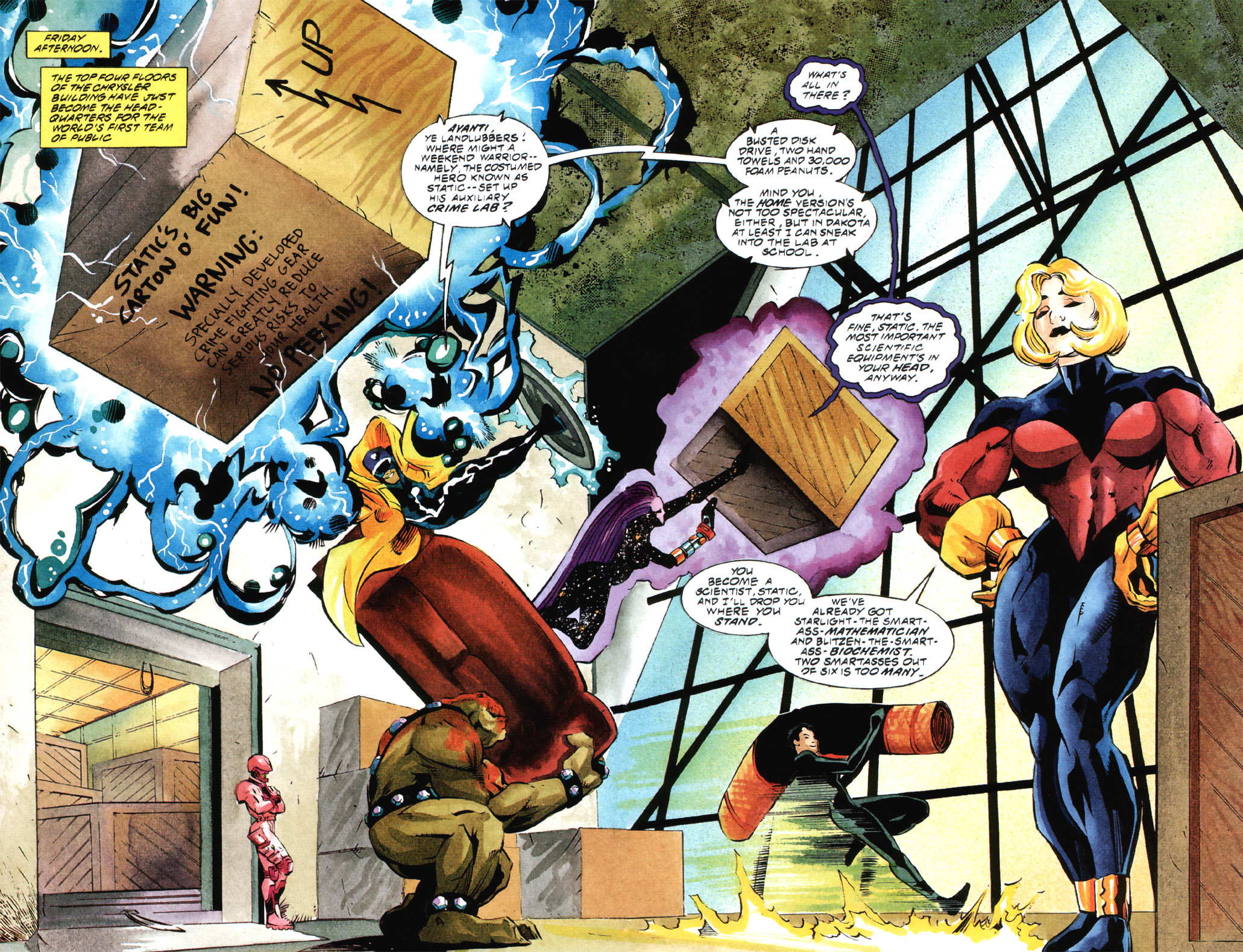 Read online Heroes (1996) comic -  Issue #4 - 3