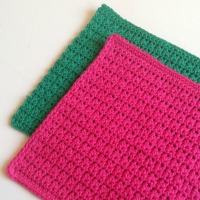 easy crochet dishcloth