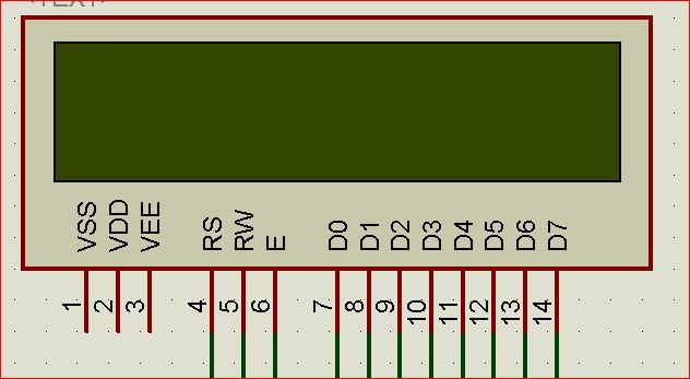 LCD 16x2 interface with 8051