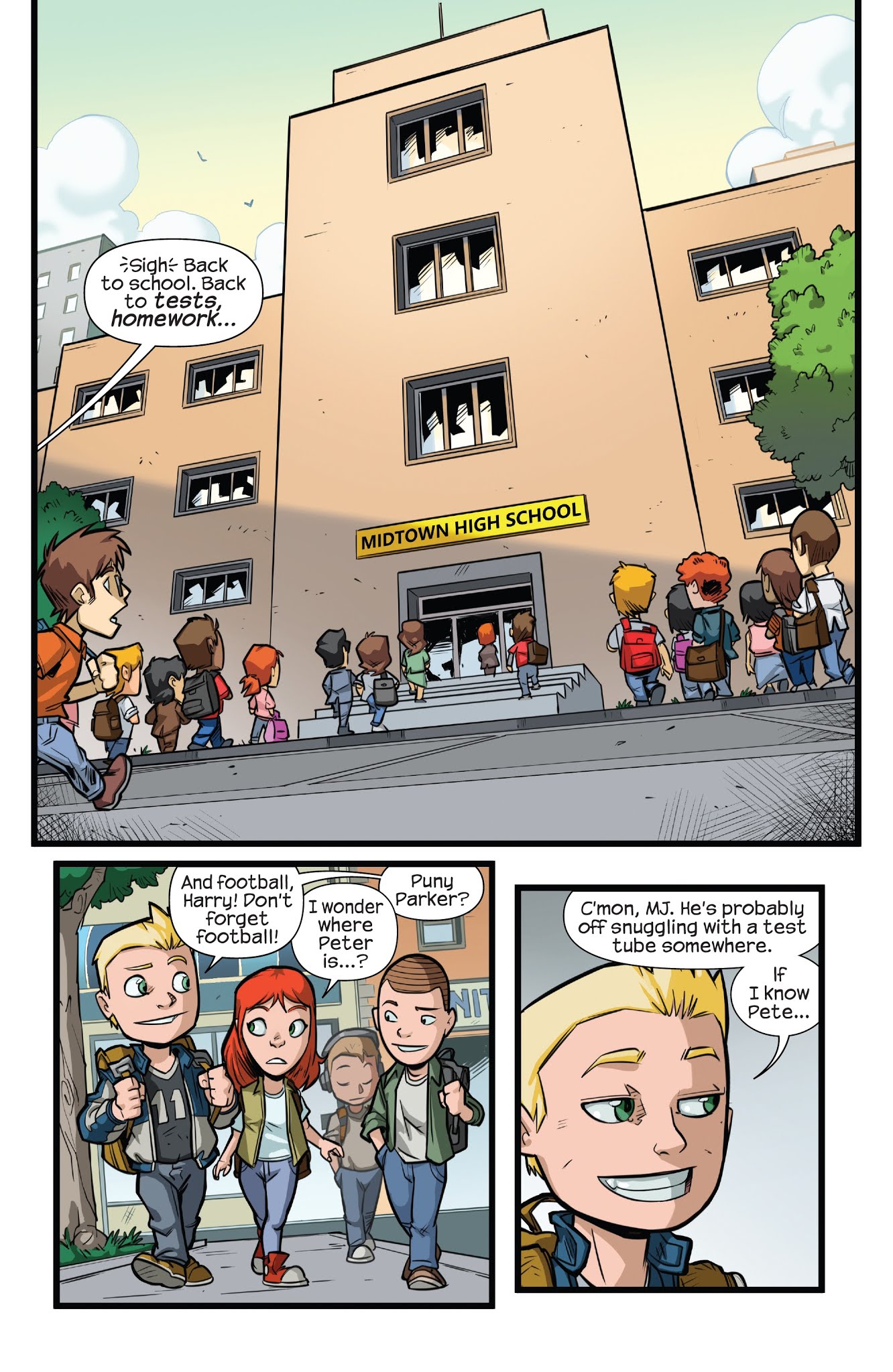 Marvel Super Hero Adventures: Captain Marvel - First Day of School! issue Full - Page 3