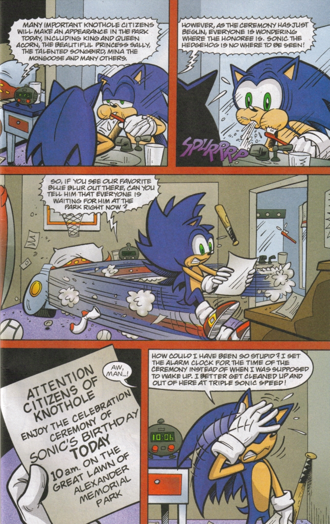 Read online Sonic The Hedgehog comic -  Issue #167 - 21