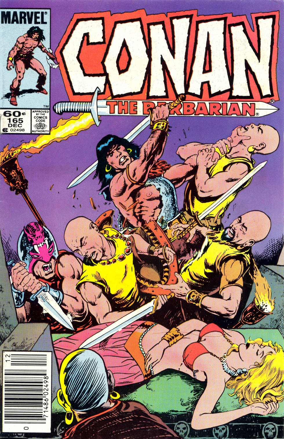 Read online Conan the Barbarian (1970) comic -  Issue #165 - 1