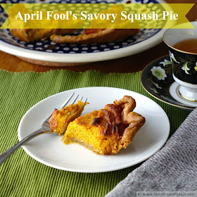 Savory Squash Pie for April Fool's Day | Farm Fresh Feasts