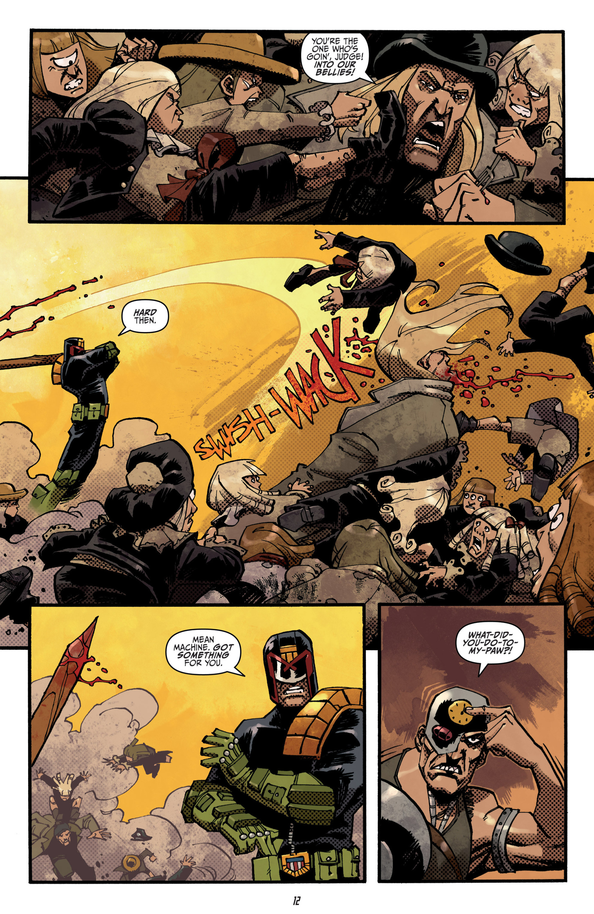 Read online Judge Dredd (2012) comic -  Issue #12 - 14