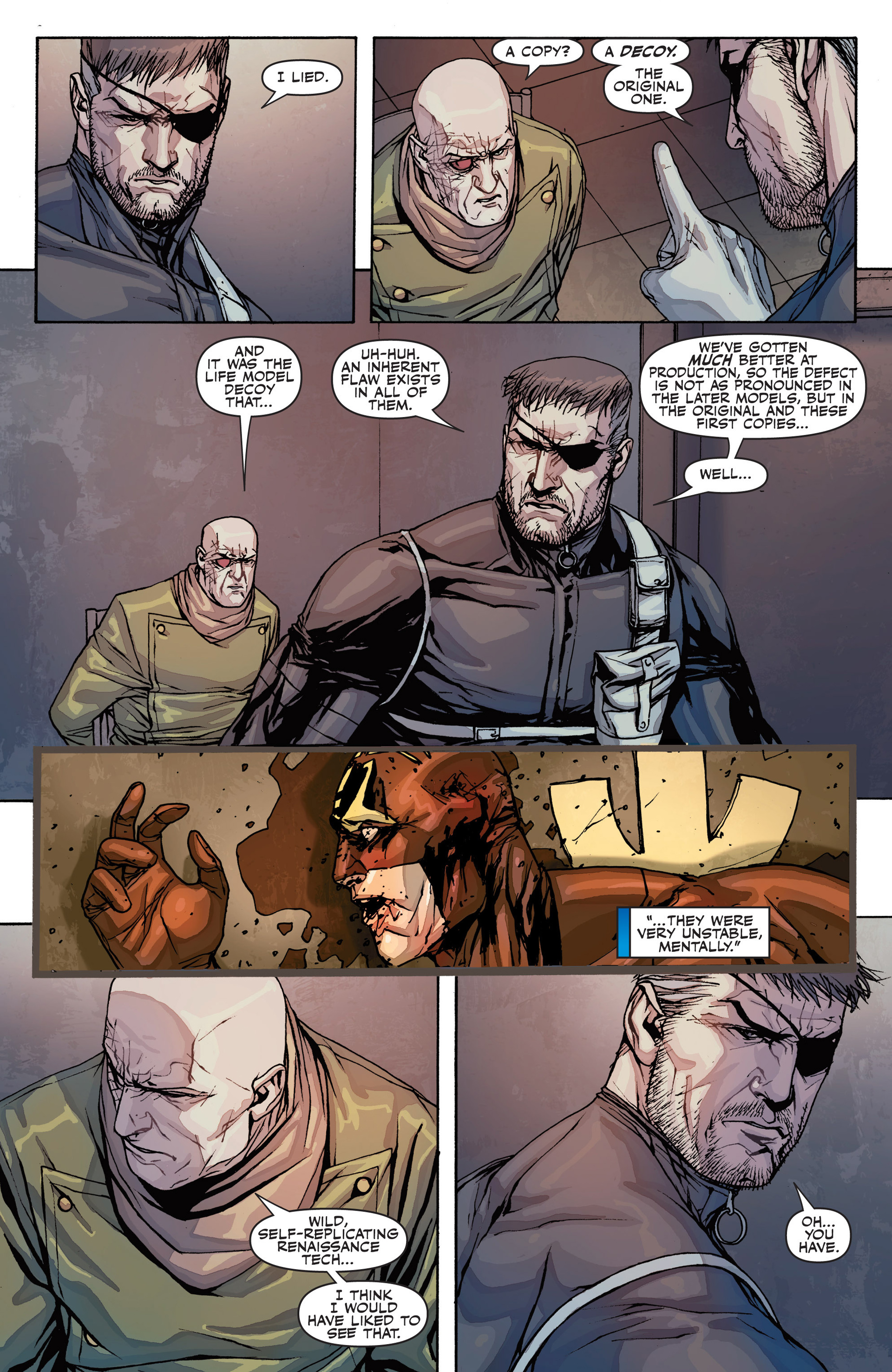 Read online Secret Warriors comic -  Issue #26 - 22