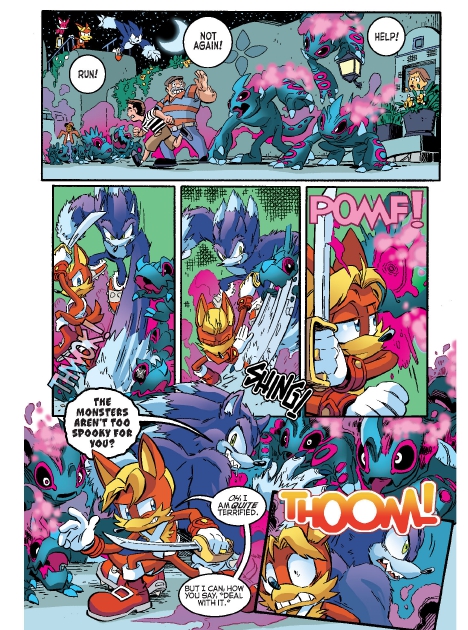 Read online Sonic Comics Spectacular: Speed of Sound comic -  Issue # Full - 91