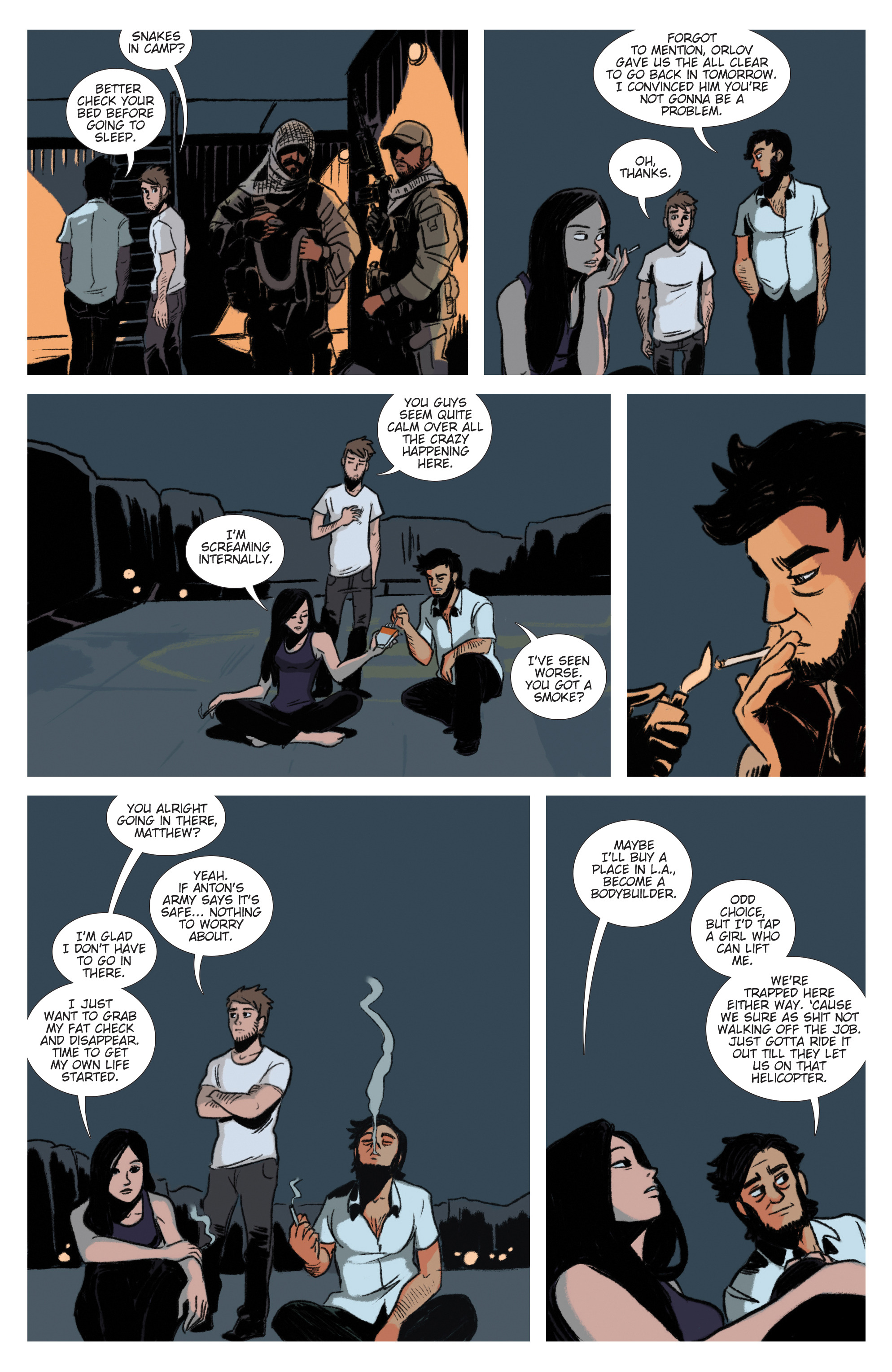 Read online Outer God comic -  Issue #2 - 5