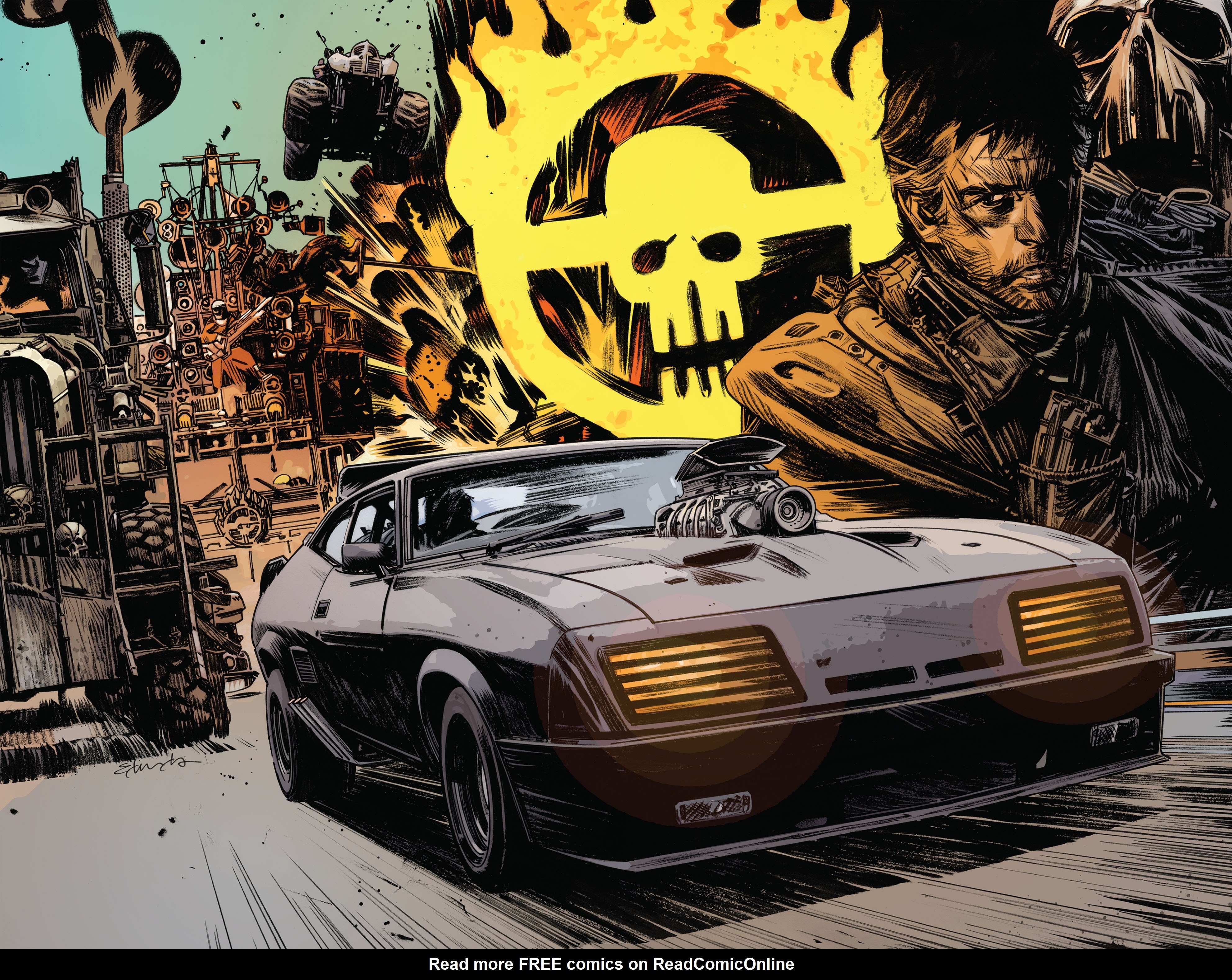 Read online Mad Max: Fury Road Inspired Artists Deluxe Edition comic -  Issue # TPB - 35
