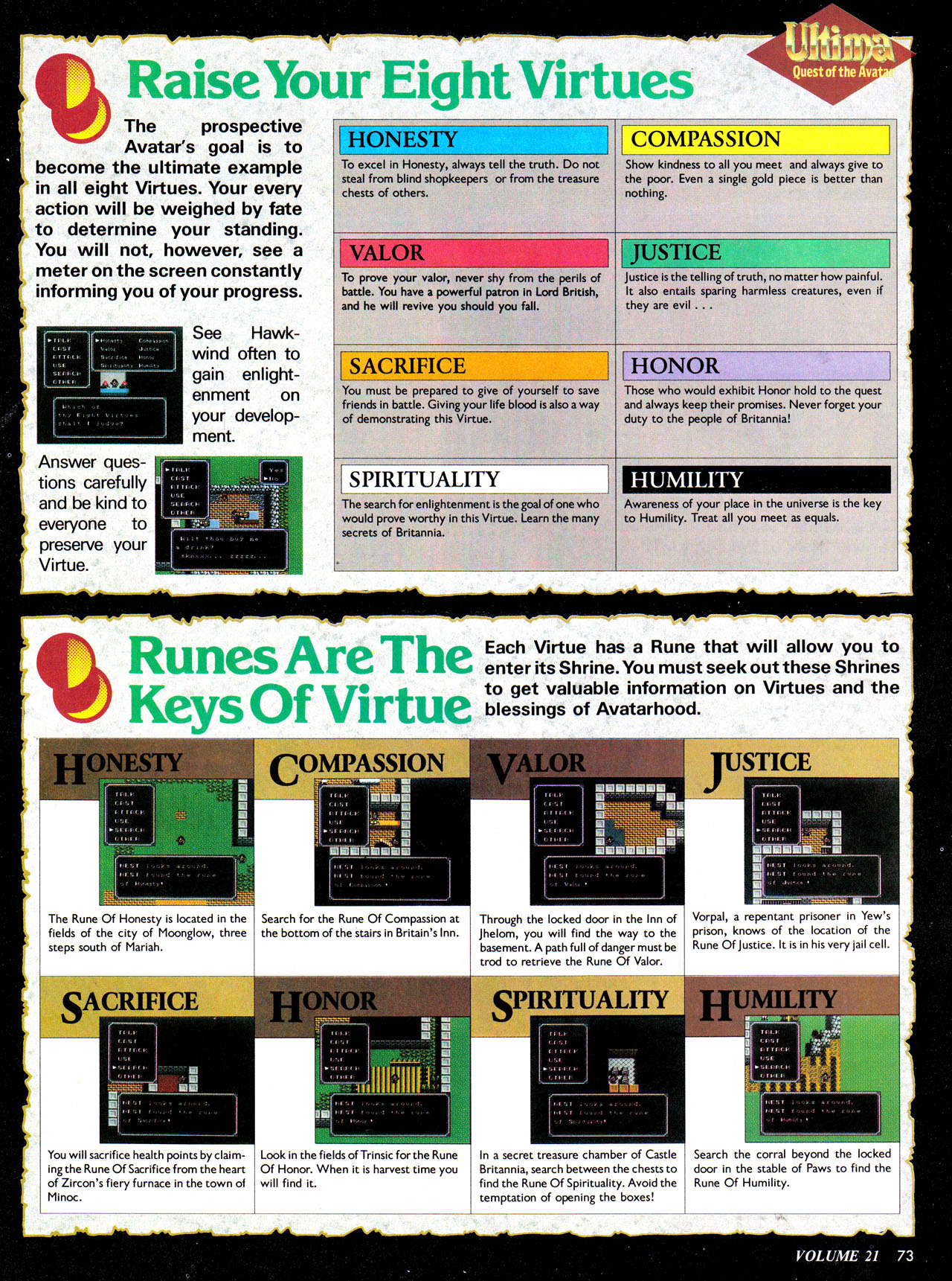 Read online Nintendo Power comic -  Issue #21 - 82