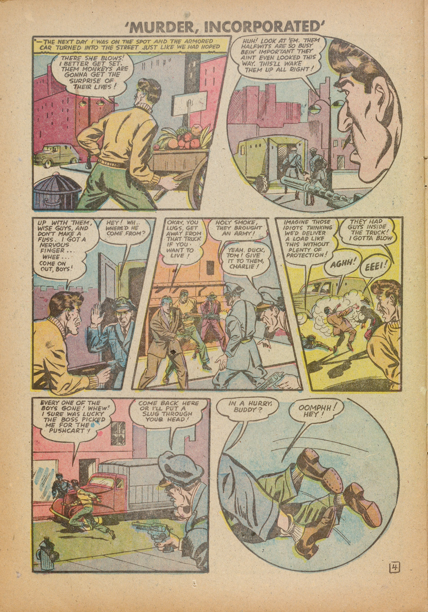 Read online Murder Incorporated (1948) comic -  Issue #9 - 12