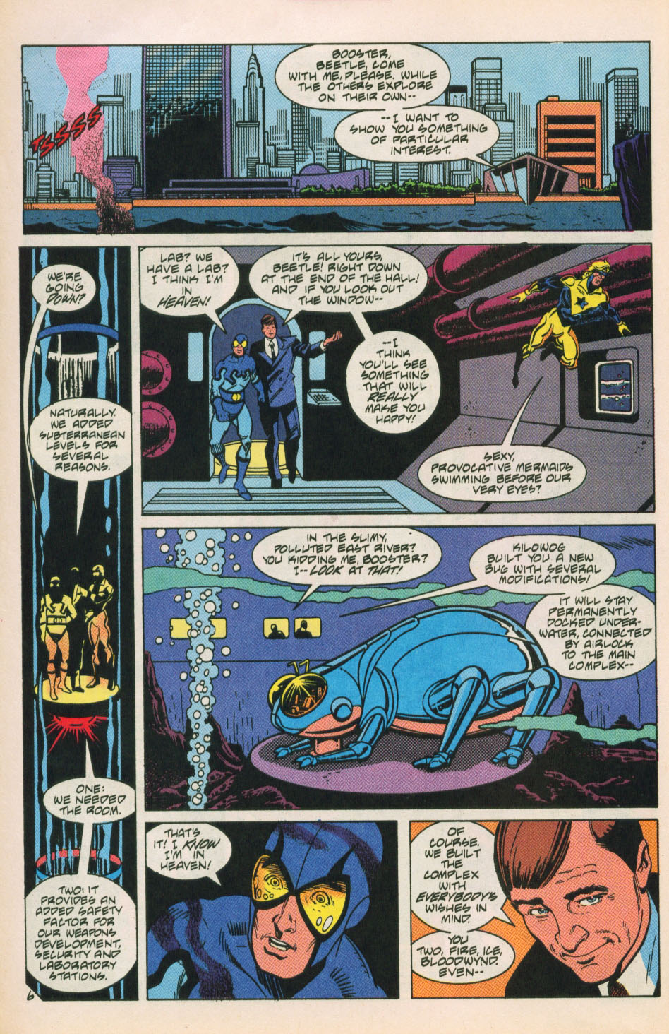 Read online Justice League America comic -  Issue #63 - 7