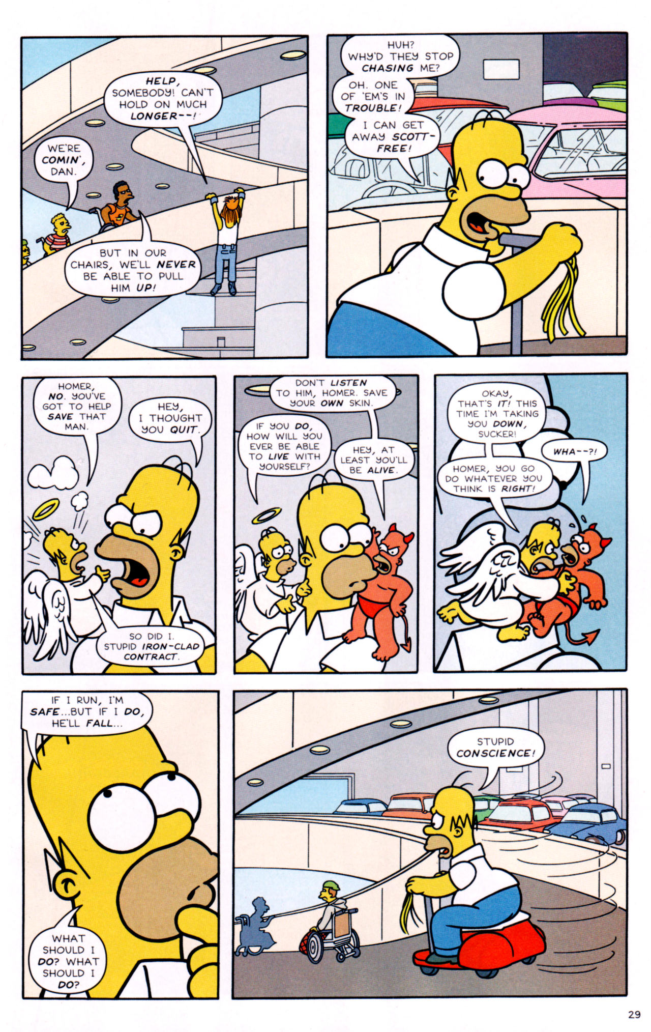 Read online Simpsons Comics comic -  Issue #129 - 24