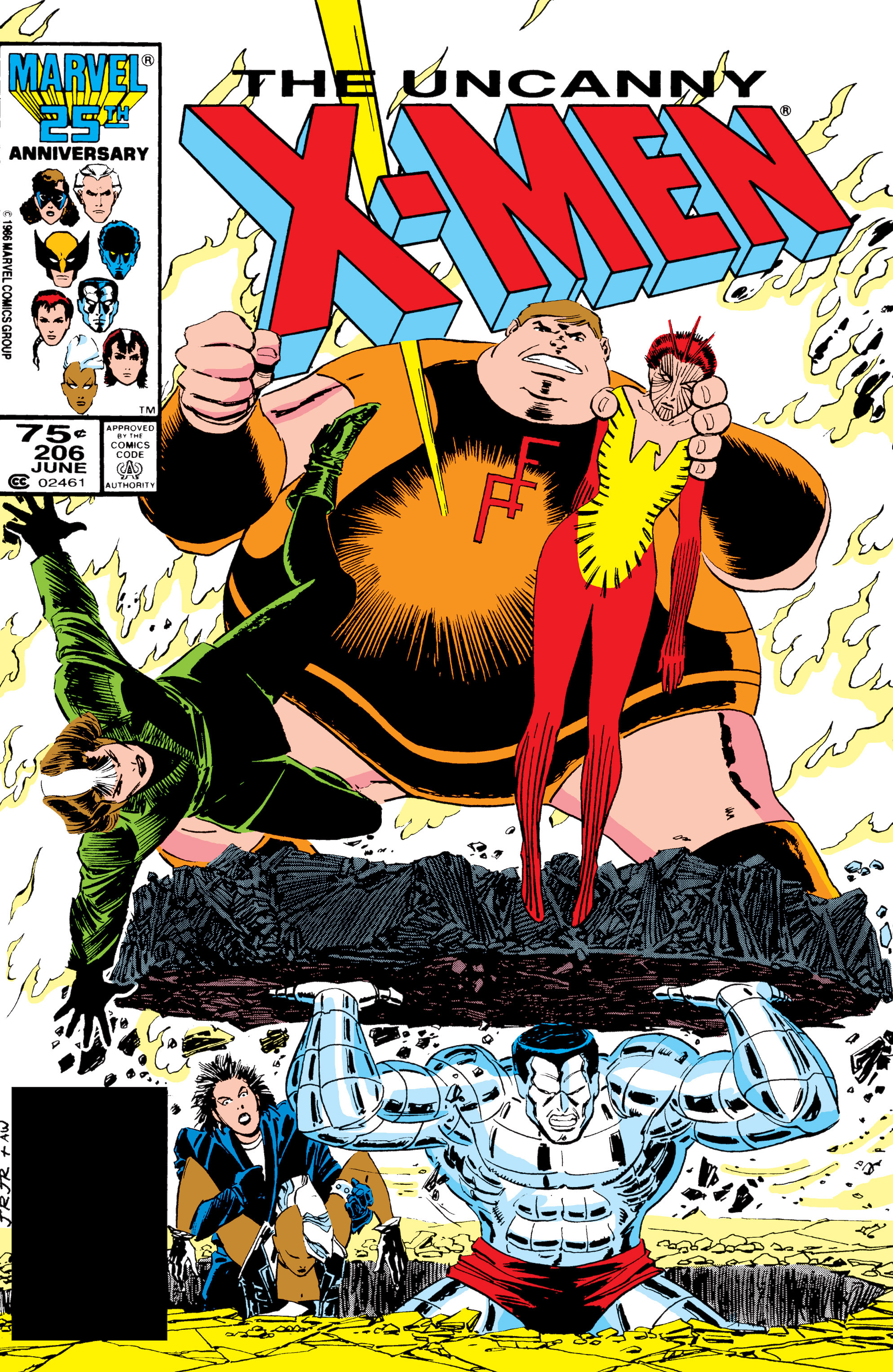Read online Uncanny X-Men (1963) comic -  Issue #206 - 1