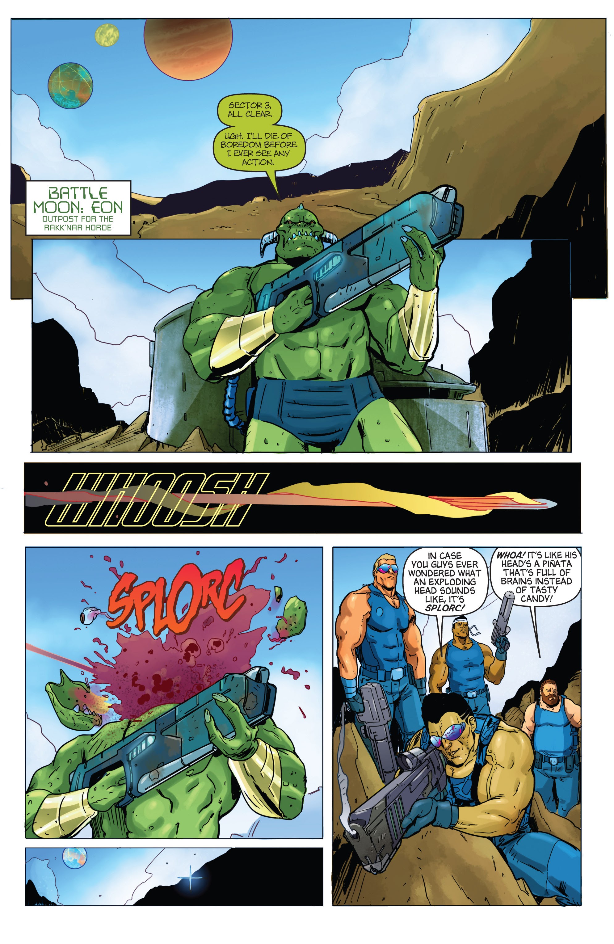 Read online Aliens vs. Parker comic -  Issue #1 - 3