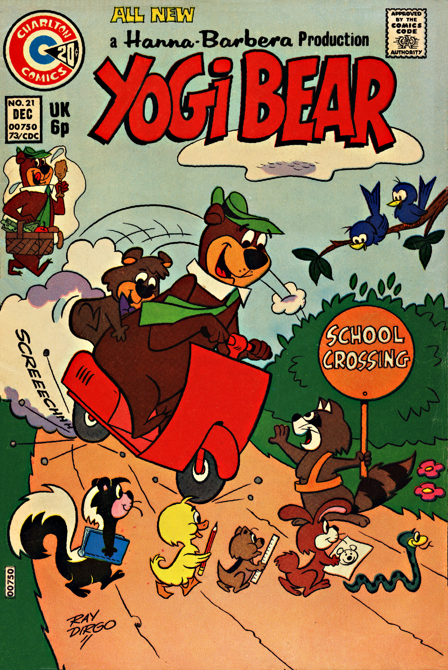 Read online Yogi Bear (1970) comic -  Issue #21 - 1