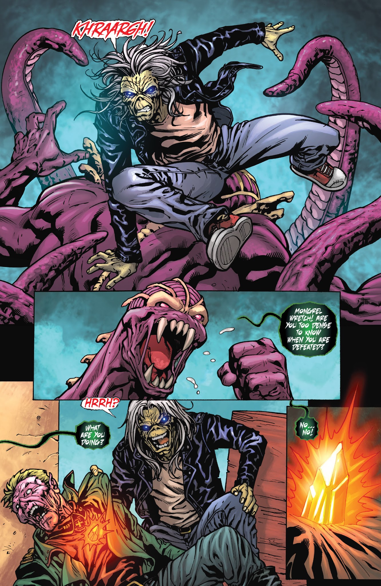 Read online Iron Maiden: Legacy of the Beast comic -  Issue #3 - 25