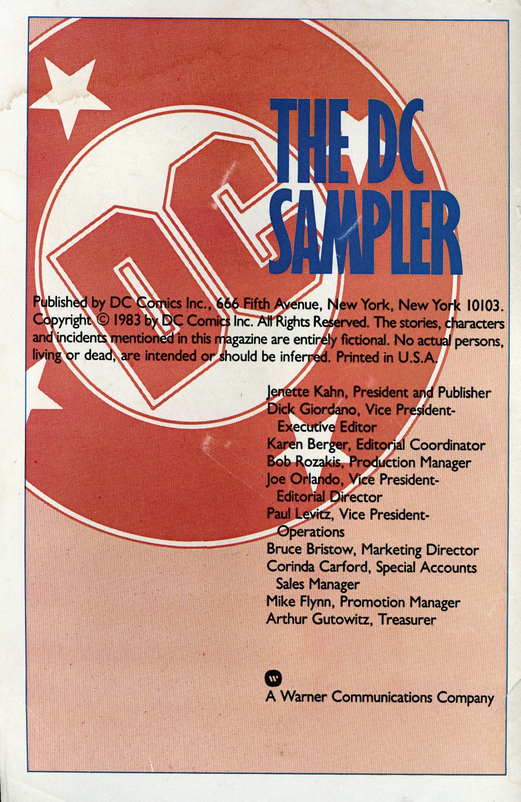 Read online DC Sampler comic -  Issue #1 - 3