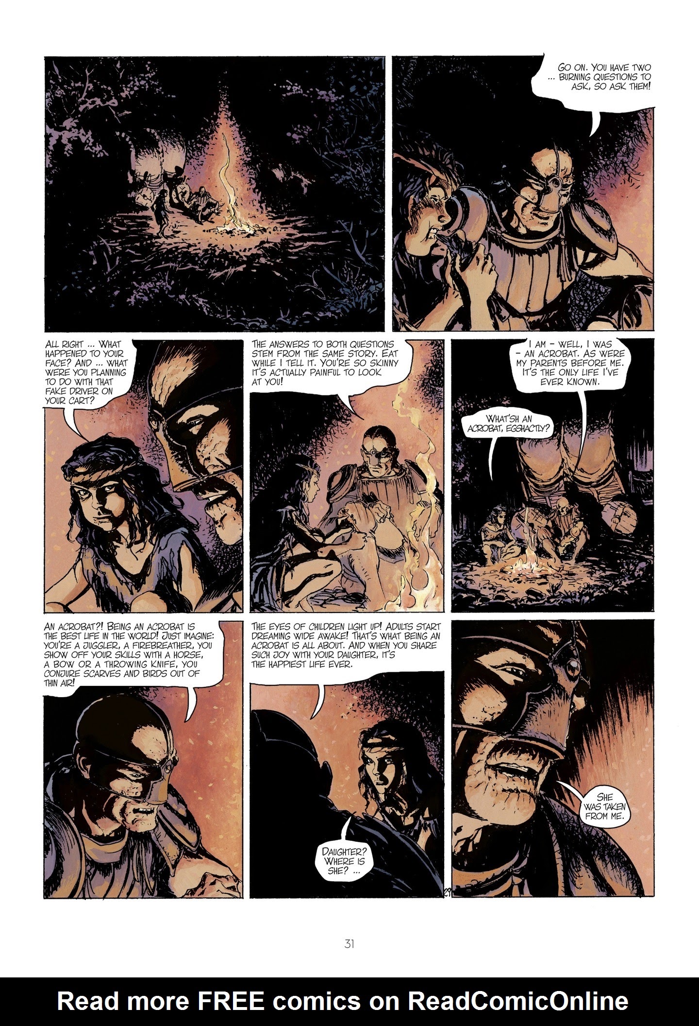 Read online Thorgal - Kriss of Valnor: I Forget Nothing! comic -  Issue # Full - 33