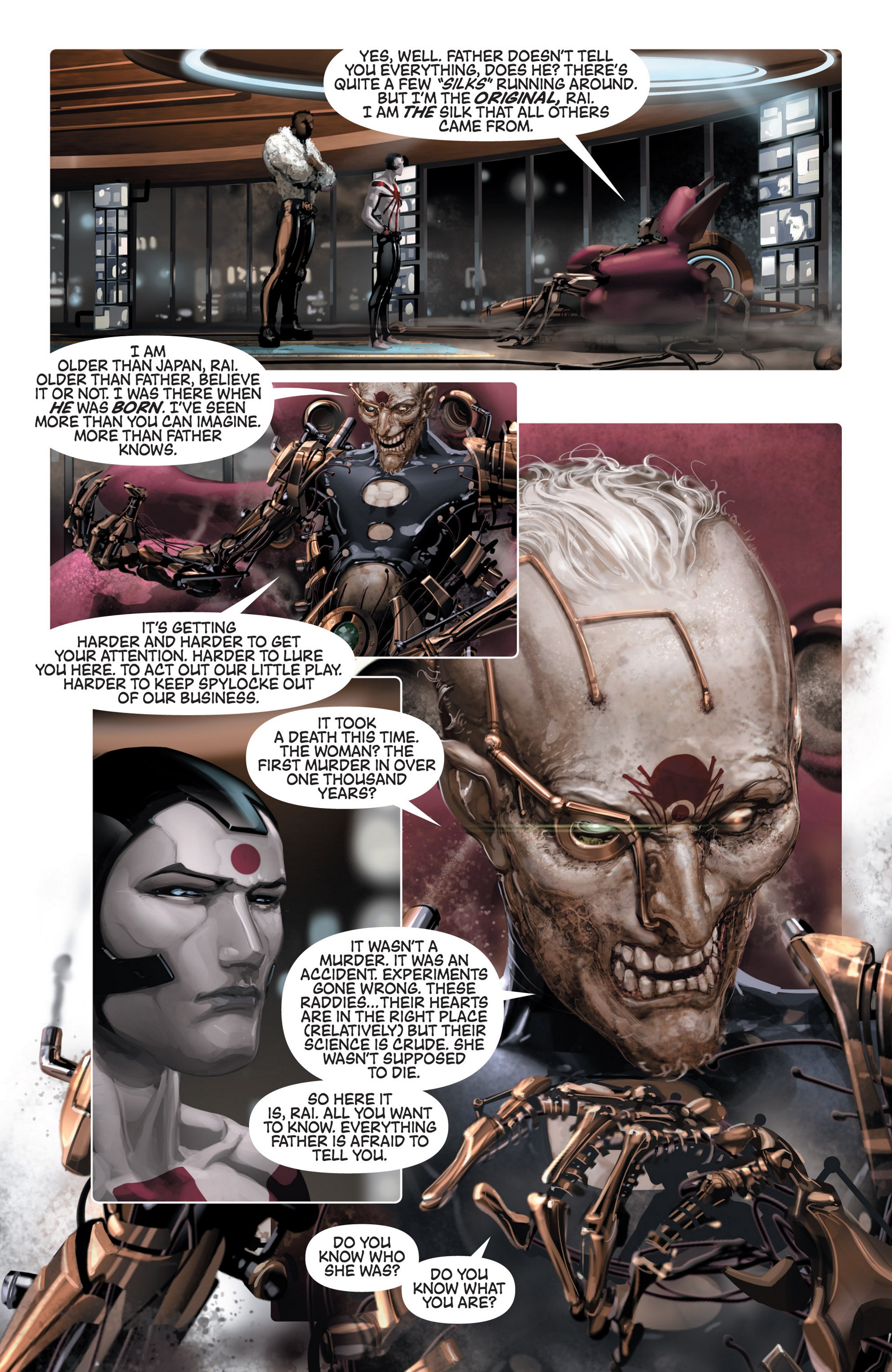 Read online Rai (2014) comic -  Issue #3 - 19