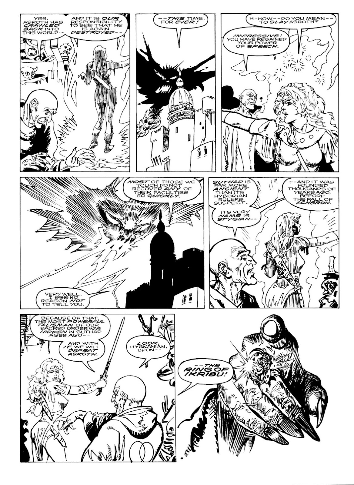 The Savage Sword Of Conan issue 231 - Page 35