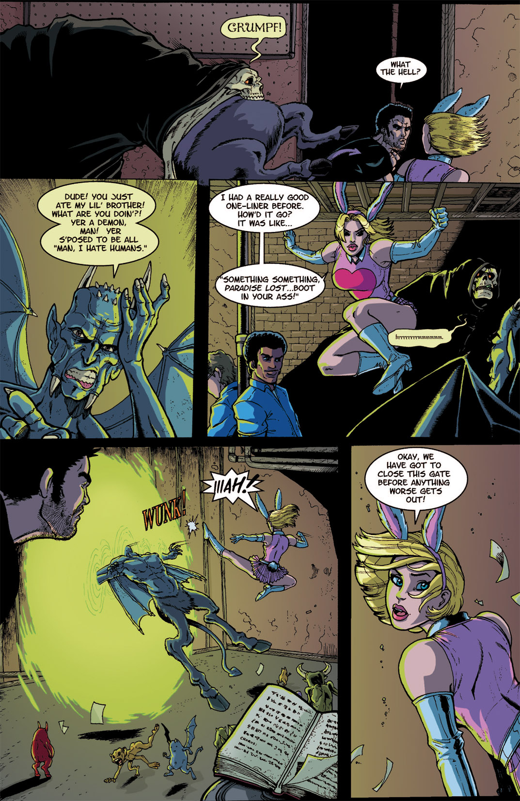Read online Lovebunny & Mr. Hell comic -  Issue # TPB - 20