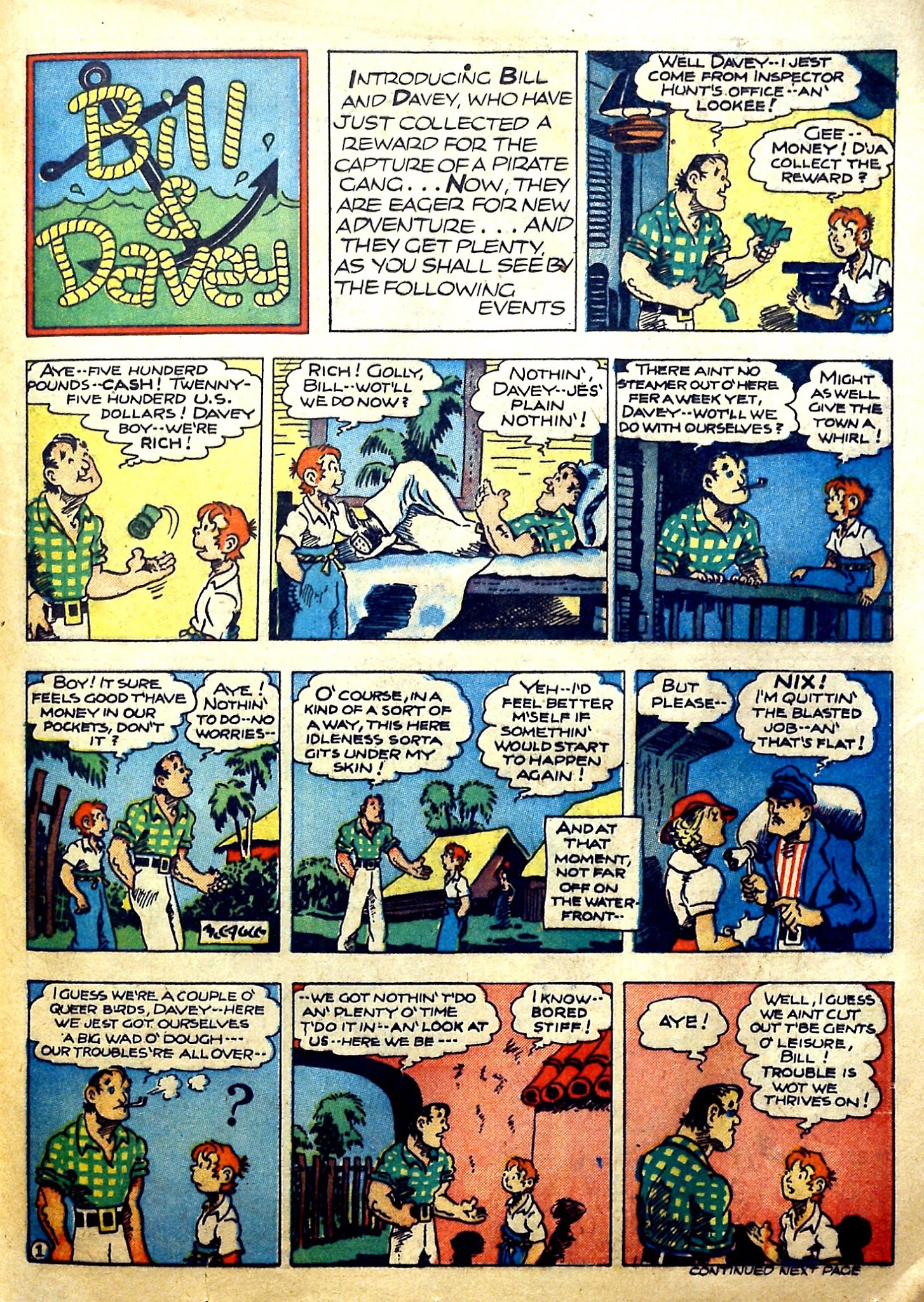 Read online Reg'lar Fellers Heroic Comics comic -  Issue #1 - 50