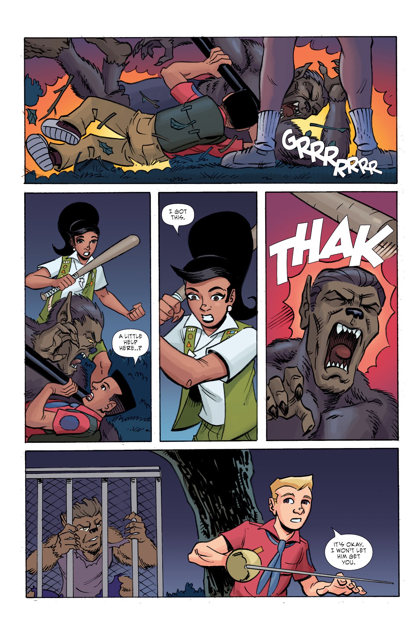 Read online Ghoul Scouts: I Was A Tweenage Werewolf! comic -  Issue #3 - 20