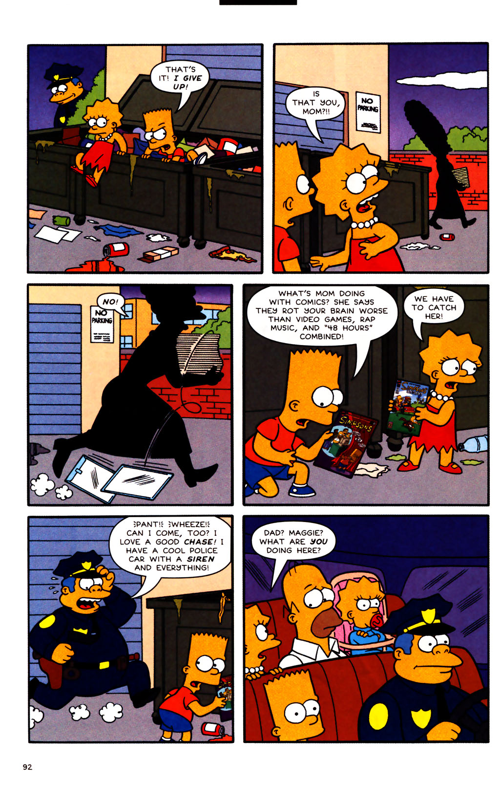 Read online Simpsons Comics comic -  Issue #100 - 92