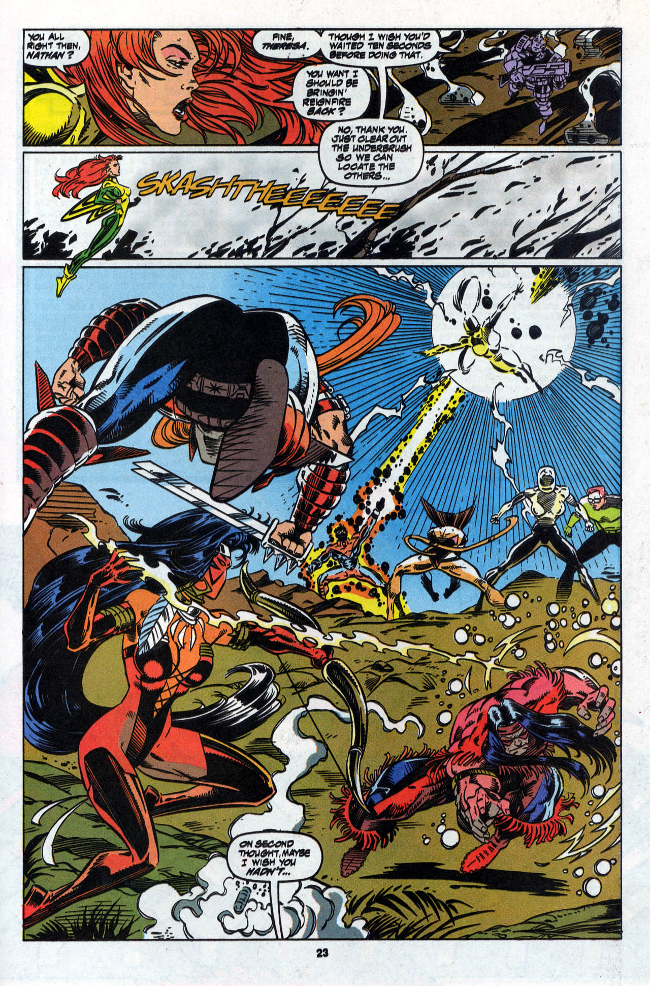 Read online X-Force (1991) comic -  Issue #28 - 24