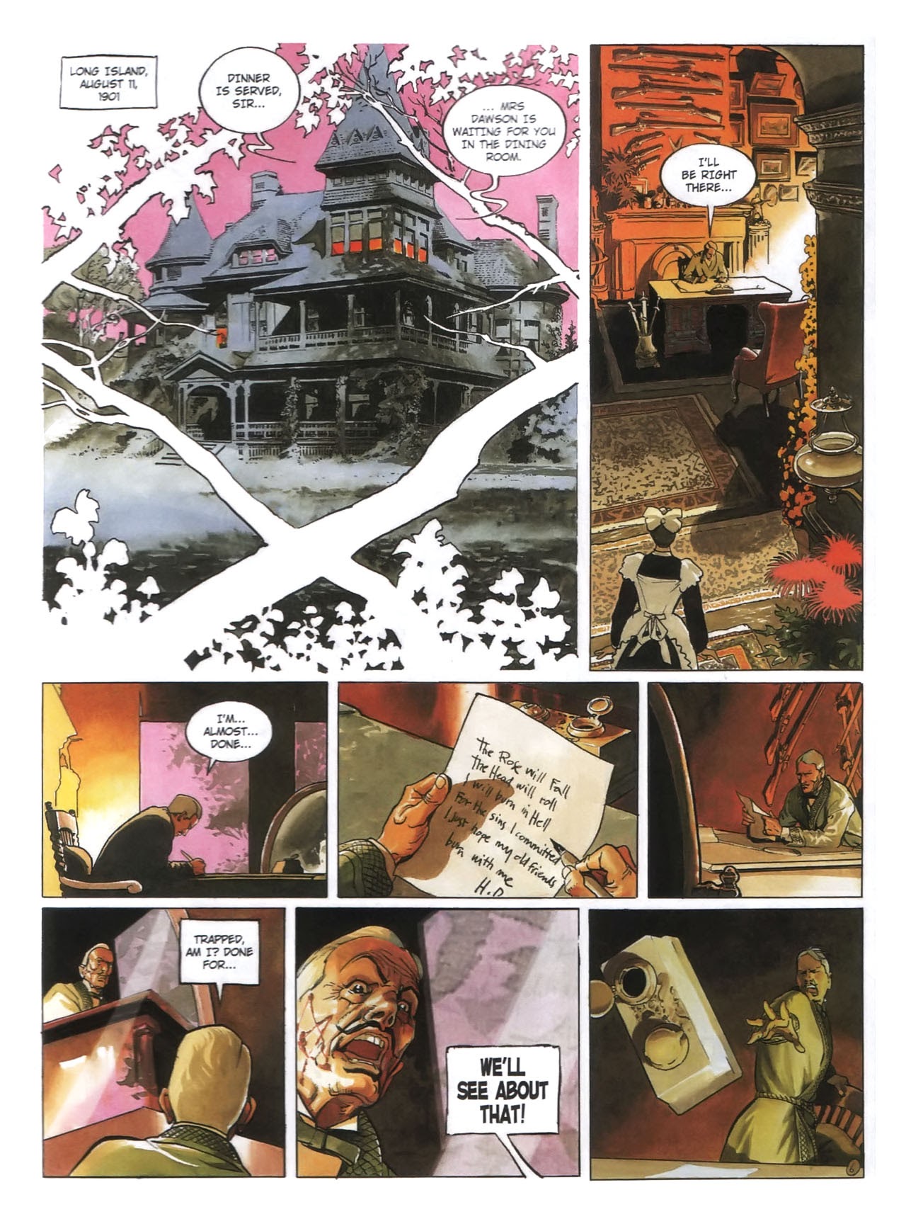 Read online SPOOKS (2012) comic -  Issue #1 - 6