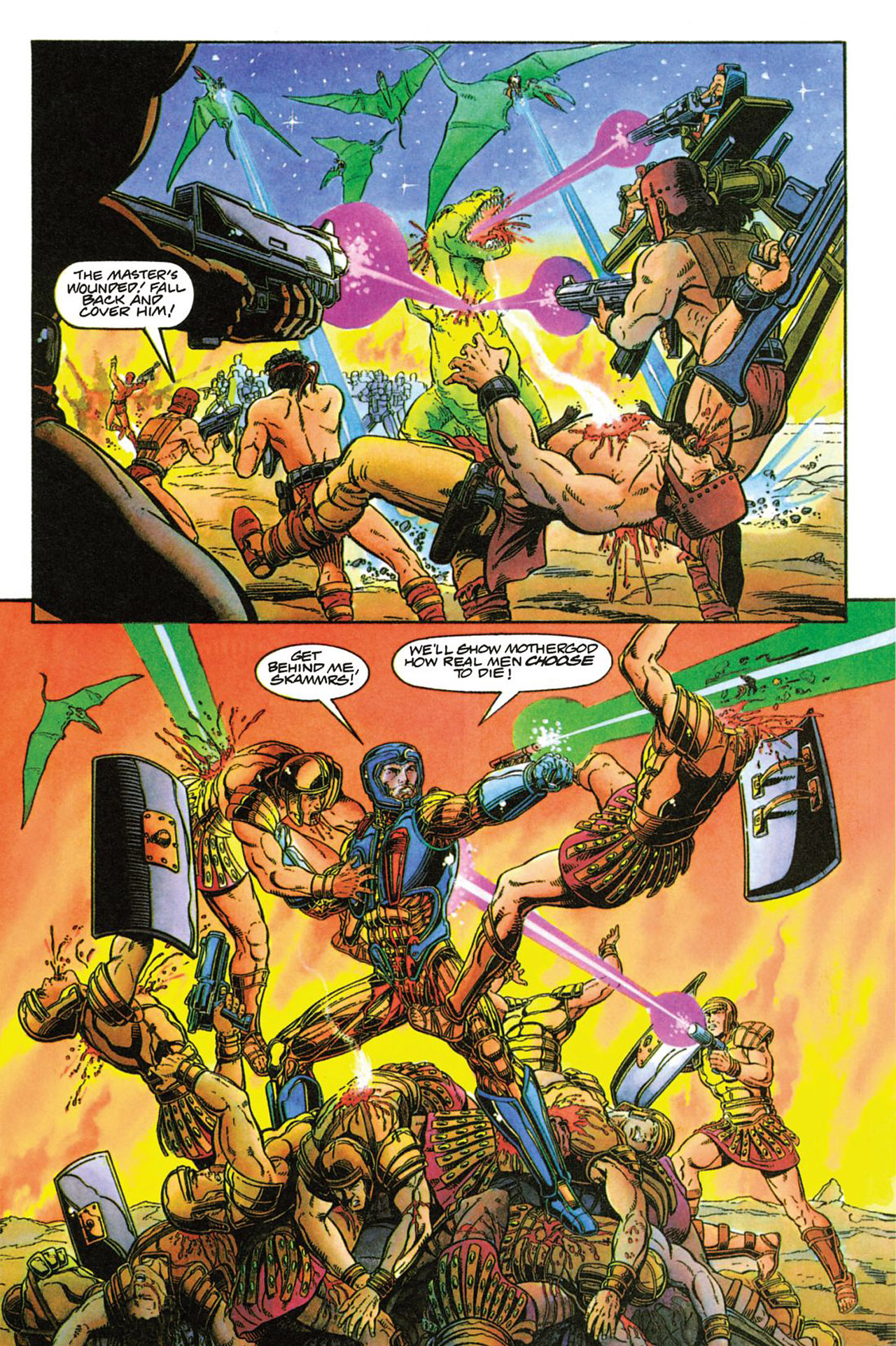 Read online X-O Manowar (1992) comic -  Issue #8 - 18