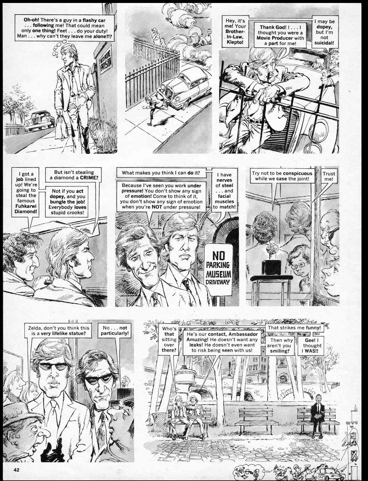 Read online MAD comic -  Issue #154 - 44