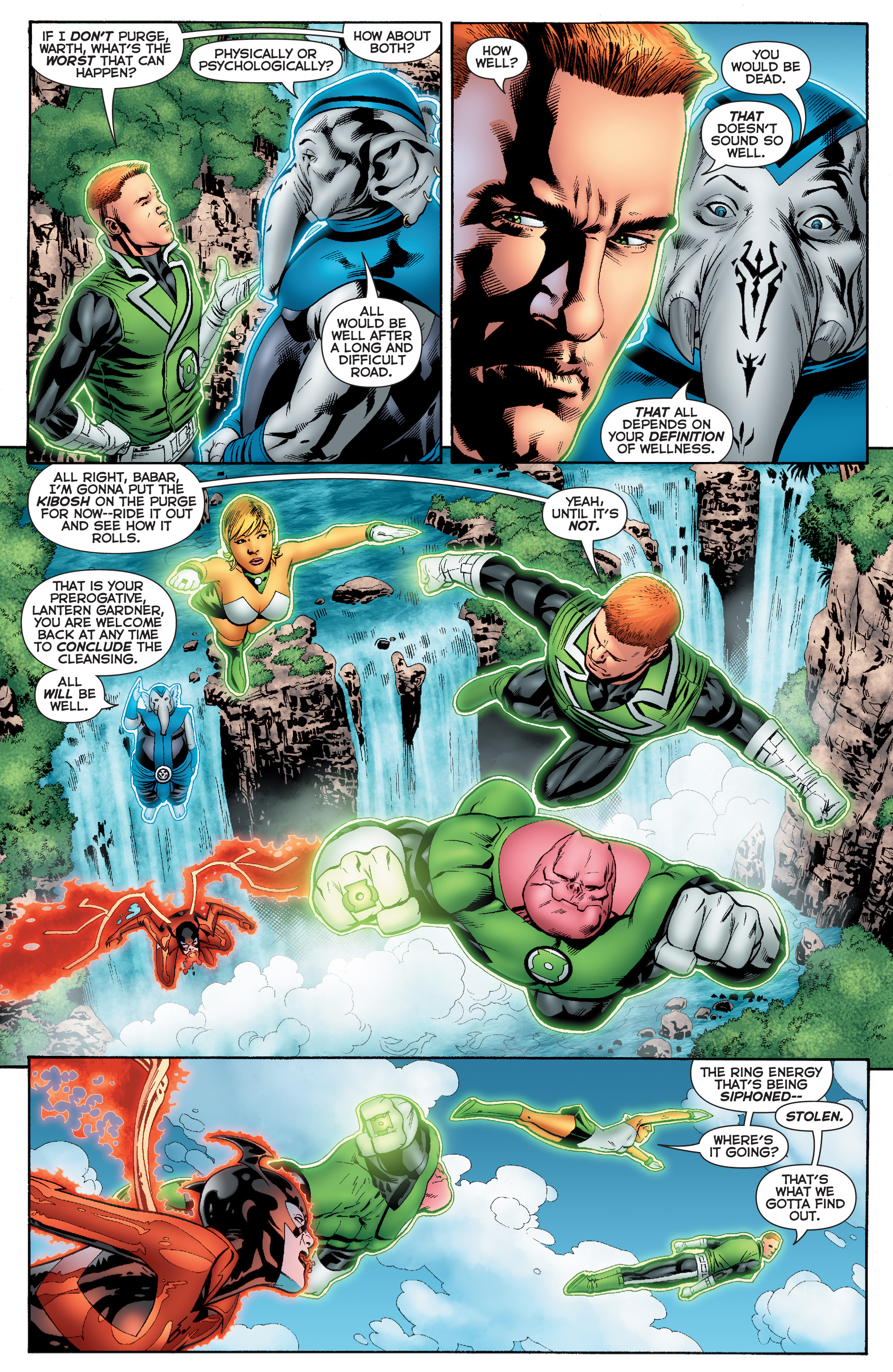 Read online Green Lantern: Emerald Warriors comic -  Issue #3 - 20