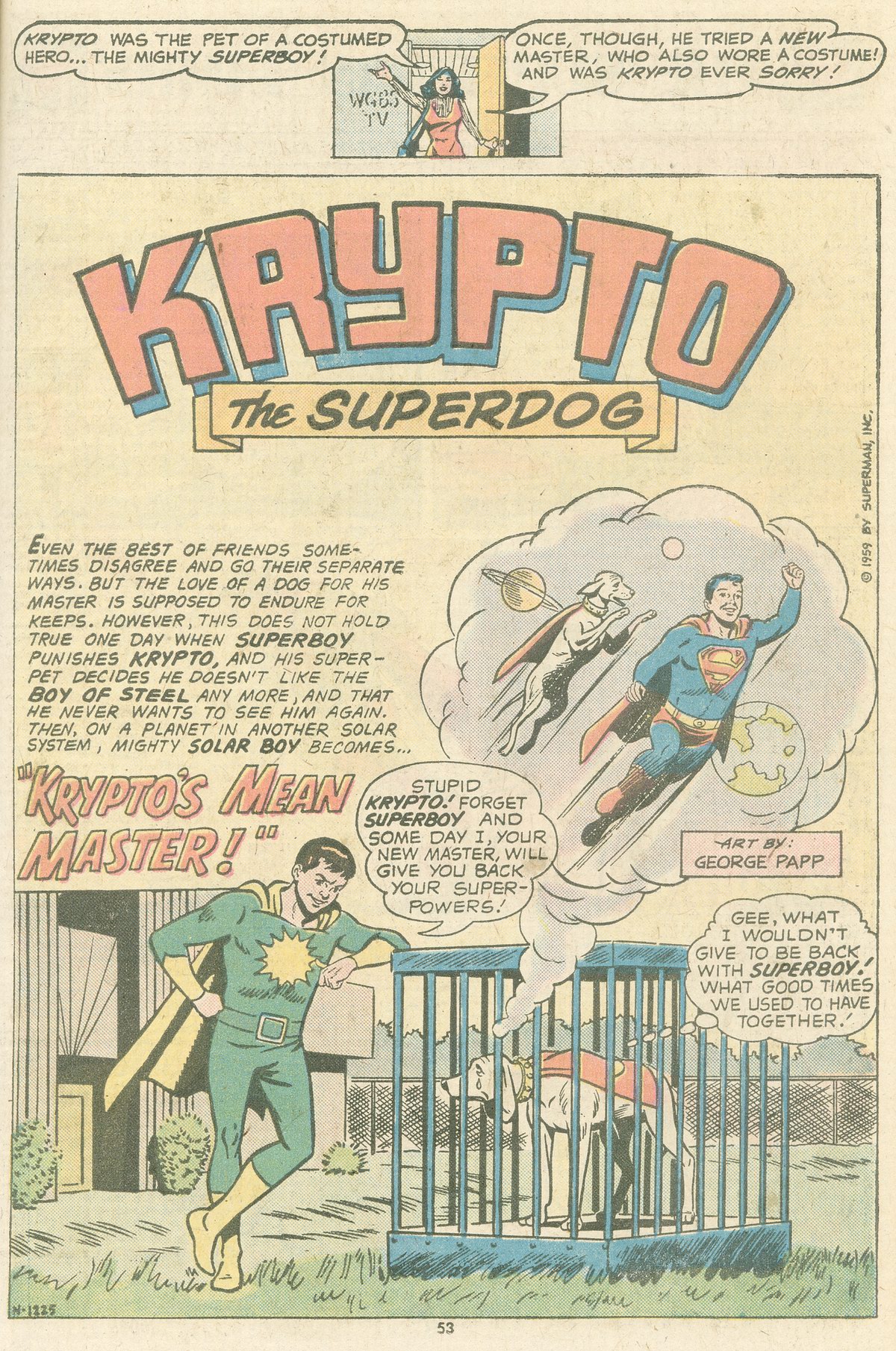 Read online The Superman Family comic -  Issue #169 - 53
