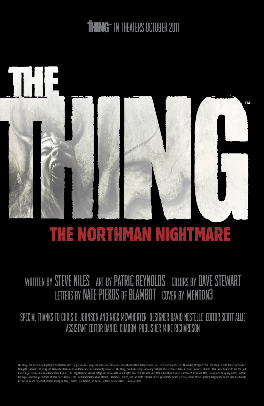 Read online The Thing: The Northman Nightmare comic -  Issue # Full - 2