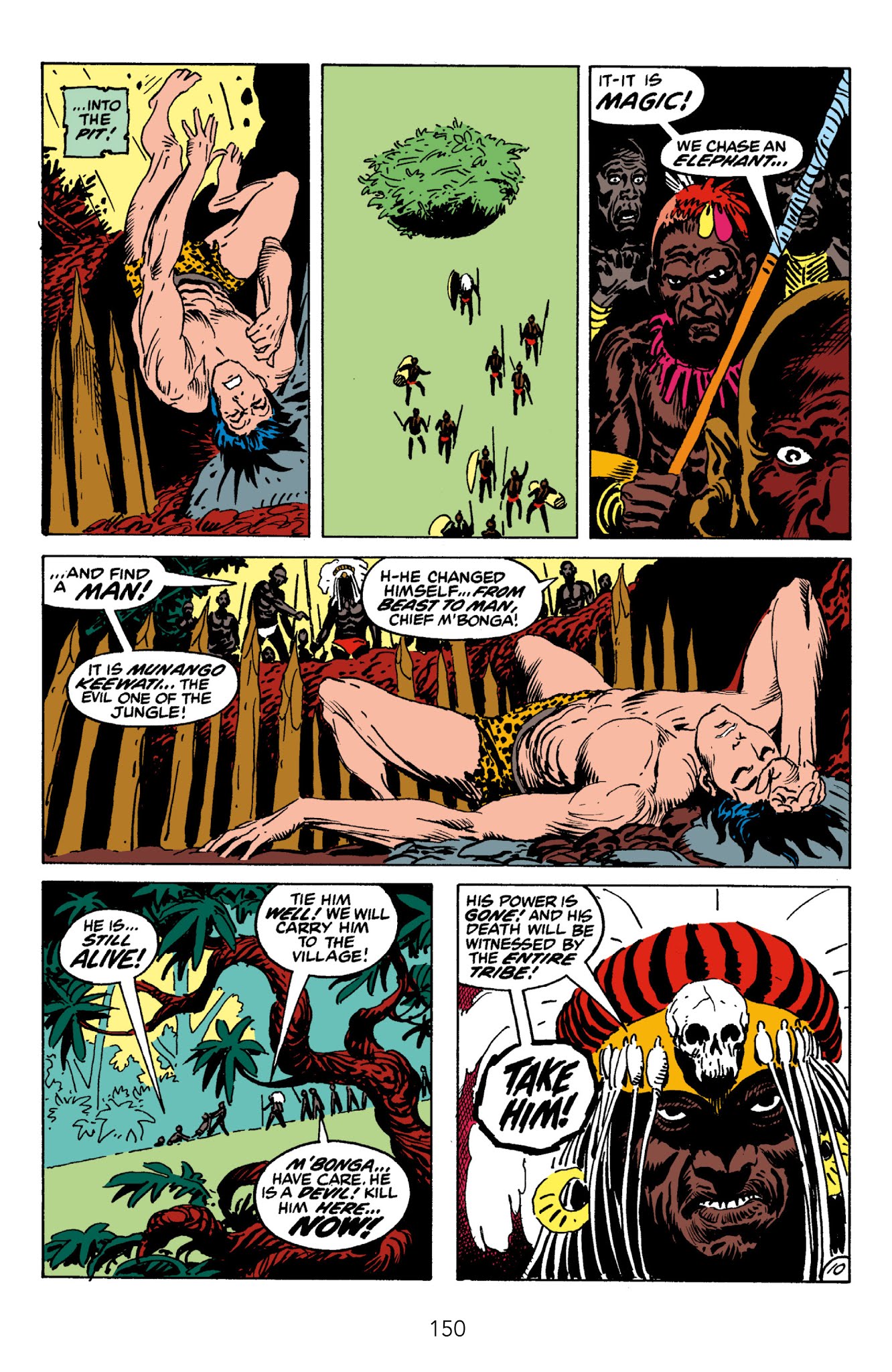 Read online Edgar Rice Burroughs' Tarzan The Joe Kubert Years comic -  Issue # TPB 1 (Part 2) - 51
